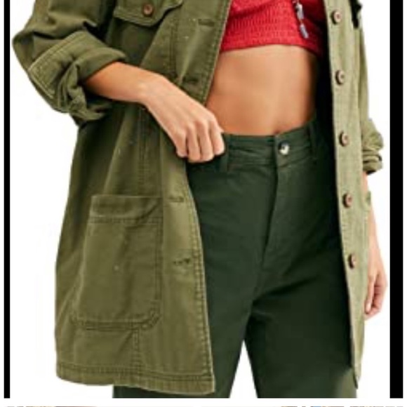 Free People Spruce Military Jacket - Picture 7 of 10